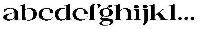 Canella Bold Expanded FONT