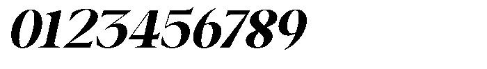 Canella Bold Italic Font OTHER CHARS