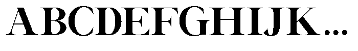 Canella Bold Font UPPERCASE