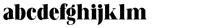 Canella Extra Bold Condensed FONT