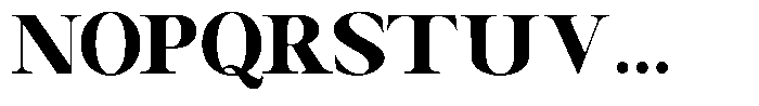 Canella Extra Bold Font UPPERCASE