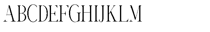 Canella Extra Light Condensed Font