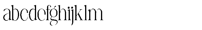 Canella Extra Light Condensed FONT