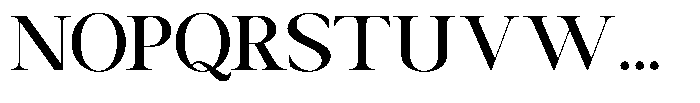 Canella Medium Font UPPERCASE