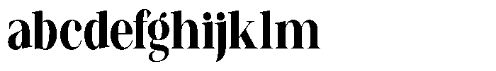 Canella Semi Bold Condensed FONT