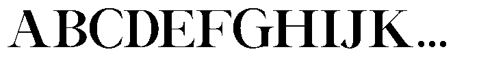 Canella Semi Bold Font UPPERCASE