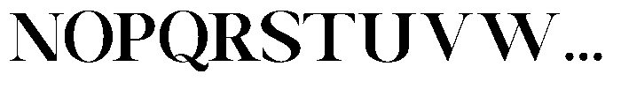 Canella Semi Bold Font UPPERCASE
