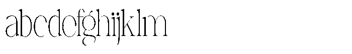 Canella Thin Condensed FONT