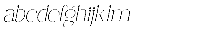 Canella Thin Italic FONT