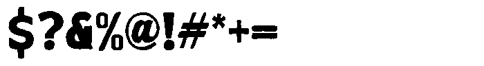Canford Sans Font OTHER CHARS