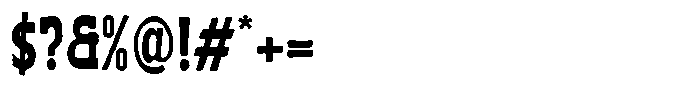 Canford Serif Font OTHER CHARS