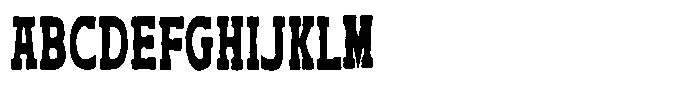 Canford Serif Font UPPERCASE