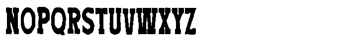 Canford Serif Font UPPERCASE