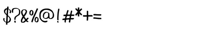 Canggu Beach Font OTHER CHARS