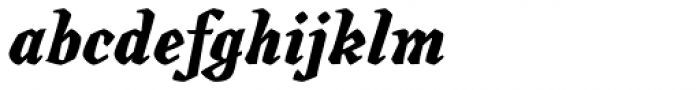 Canilari Pro Bold Italic Font LOWERCASE