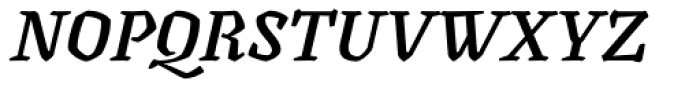 Canilari Std Medium Italic Font UPPERCASE