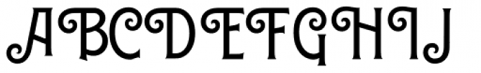 Caniste Regular Font UPPERCASE