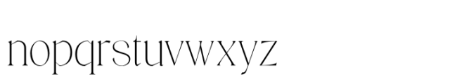 Canniza Light Font LOWERCASE