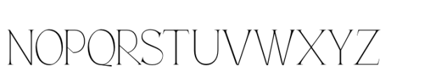 Canniza Thin Font UPPERCASE