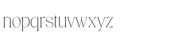 Canniza Thin Font LOWERCASE