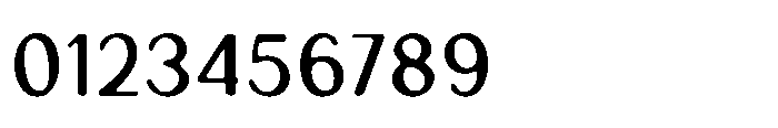 Canpile Blur Regular Font OTHER CHARS
