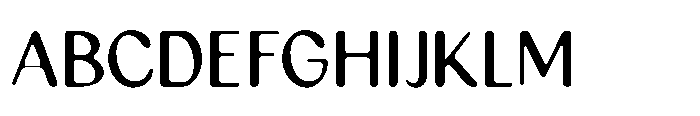 Canpile Blur Regular Font UPPERCASE