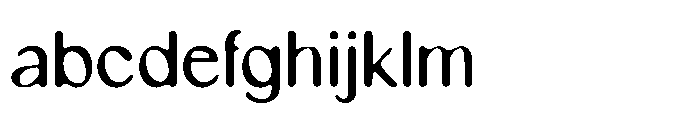 Canpile Blur Regular FONT