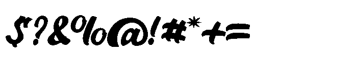 Cantana Font OTHER CHARS