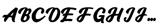 Cantana Font UPPERCASE