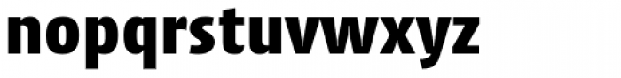 Cantiga Ultra Bold Font LOWERCASE