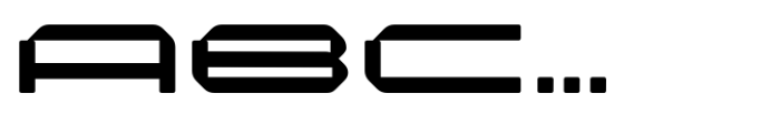 Cantilever Bold Semi Ex Font UPPERCASE