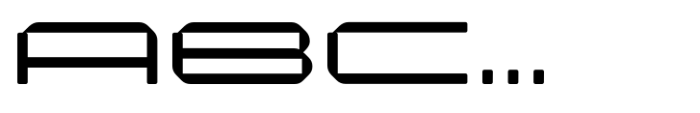 Cantilever Medium Semi Ex Font UPPERCASE