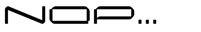 Cantilever Medium Semi Ex Font UPPERCASE