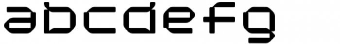 Cantilever Medium Square Font LOWERCASE