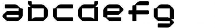 Cantilever Semi Bold Square Font LOWERCASE