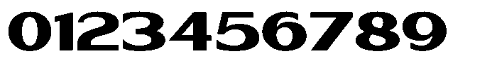 Cantilos Bold Font OTHER CHARS