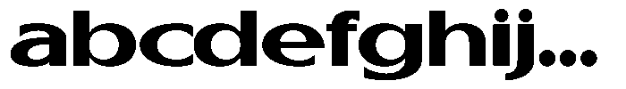 Cantilos Bold FONT