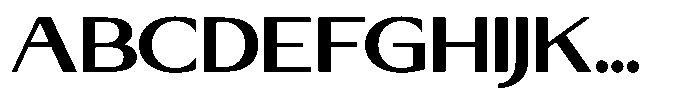 Cantilos Regular Font UPPERCASE