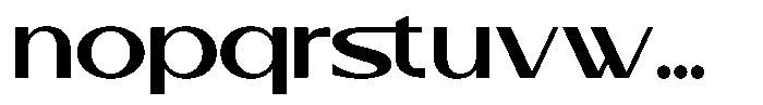 Cantilos Regular Font LOWERCASE