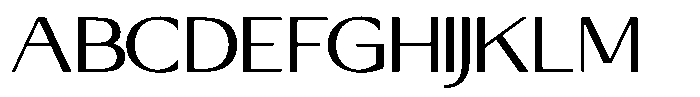 Cantilos Thin Font UPPERCASE
