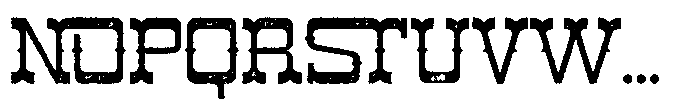 Cantino Vintage Font UPPERCASE