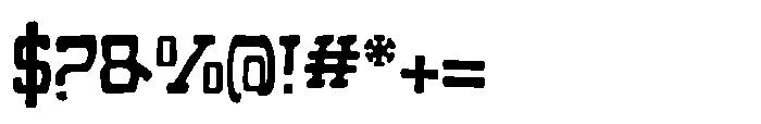 Cantion Font OTHER CHARS