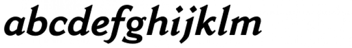 Cantoria Std Bold Italic Font LOWERCASE