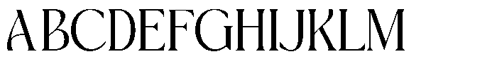 Caodak Font UPPERCASE
