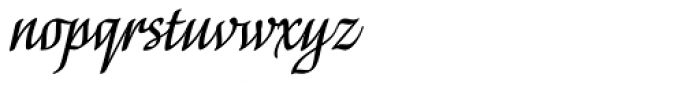 Capellina Script Font LOWERCASE