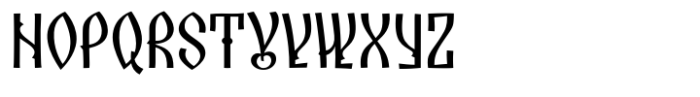 Capernaum Font UPPERCASE