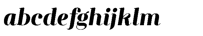 Capicu Display Heavy Italic FONT