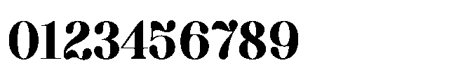 Capicu Display Heavy Font OTHER CHARS