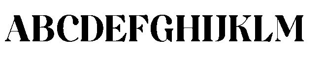 Capicu Display Heavy Font UPPERCASE