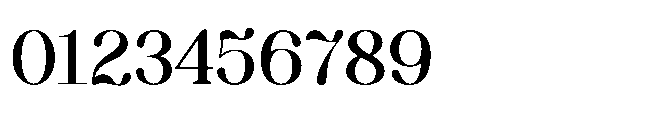 Capicu Display Medium Font OTHER CHARS